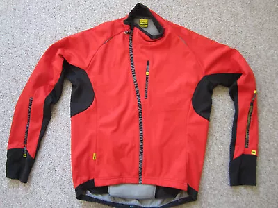 Mavic Cycling Jacket Womens Large Fleece Lined Reflective Ergo Zip Climavent • $69.99