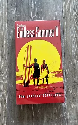 New The Endless Summer Ii Vintage Surf Golf Surfboard Surf Longboard Vhs Video • $59.99
