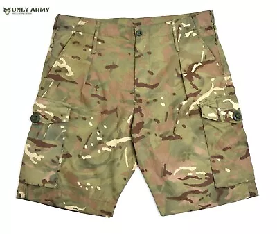 S95 British Army MTP Camo Shorts Camouflage Cargo Summer Multicam NEW Surplus • £22.99