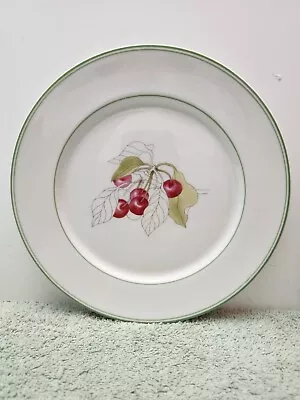 Mary Lou Goertzen For Block Spal China Watercolors Fruits CHERRY 8  Salad Plate • $12.99