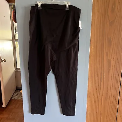 Old Navy XL Black Stretch Pull On Maternity Pants New With Tag • $15