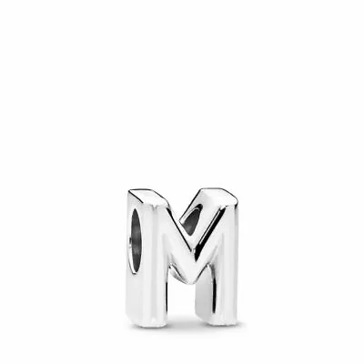 $38.99 • Buy PANDORA Charm Sterling Silver ALE S925 LETTER INITIAL M 797467