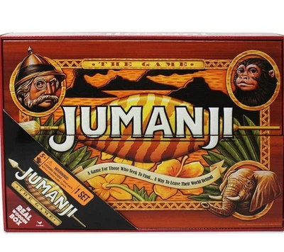 $42 • Buy Jumanji The Board Game Wooden Box Edition Kids/Children Fun Party Play Toy 8y+