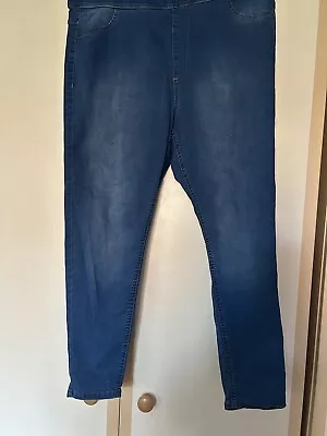 M&S Denim Jeggings Size 18s • £4