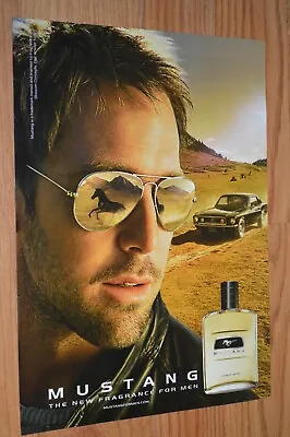 ★2007 Ford 60's Mustang  Men's Cologne  Original Advertisement Print Ad-07 • $9.99