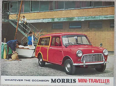 Morris Mini Traveller MkII 1967 Colour Fold Out Brochure • $55