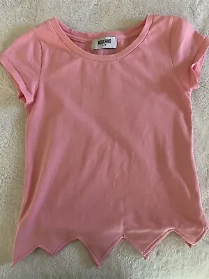 Moschino T-shirt Girls Size 8 (128cm) Pink • $25