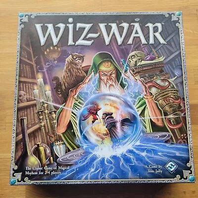 Wiz War Board Game ~ Fantasy Flight Games 2012 ~ 8th Edition ~ Tom Jolly Wizard • $99.95