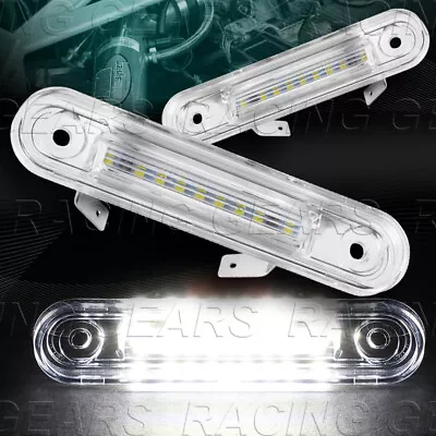 Bright White Smd Led License Plate Lights Fit Mercedes W124 W201 W202 C/e-class • $16.95