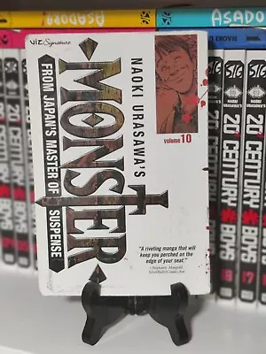 Monster Manga OOP RARE Singles Vol. 10 (ENGLISH) By Naoki Urasawa | Viz Media • $29.08