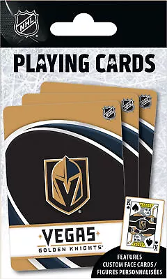 Officially Licensed NHL Las Vegas Golden Knights Playing Cards - 54 Card Deck • $8.99