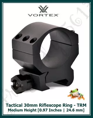 VORTEX Tactical 30mm Riflescope Ring - Medium Height - TRM - (One Ring Only) • $24