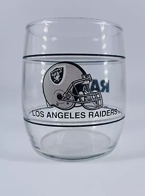 Vintage Los Angeles Raiders Stemless Glass Tumbler • $13