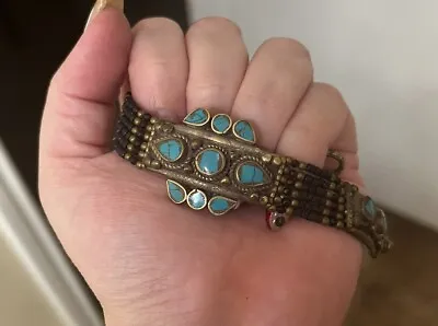 Vanessa Mooney Bracelet Boho Beaded Bracelet VM Faux Turquoise  • $25