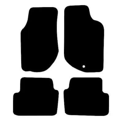 Fits Volvo 940 & 960 Manual 1990 To 1998 Tailored Black Car Floor Mats (1 Clip) • $17.41