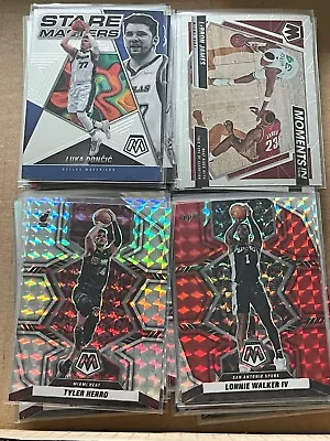 $3 • Buy 2021-22 Panini Mosaic Inserts, Silver Mosaic And Red Parallels  - Pick From List