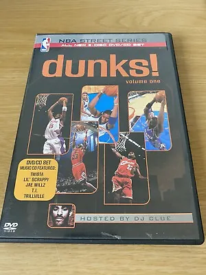 NBA Dunks! Volume One Basketball DVD Region 1 • £5.99