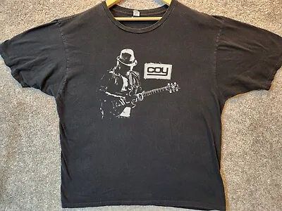 Coy Bowles Shirt Mens 2XL XXL Black Zac Brown Band Ibanez Slide Guitar Concert  • $6.75