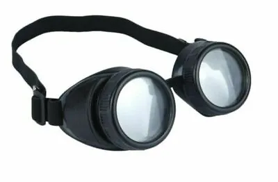 £8.65 • Buy Biggles Pilot Goggles, Mad Scientist  Glasses, Goggles Fancy Dress Costume 