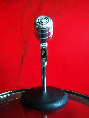 Vintage 1950's Electro Voice 630 Dynamic Microphone W Stand Display Prop # 7 • $69