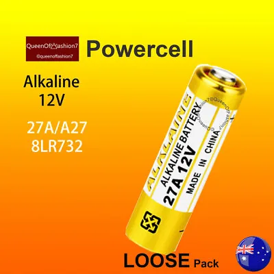 50~20~10~5 X 27A ALKALINE Loose 12V MN27 L828 A27 V27GA Alkaline Batteries • $4.97