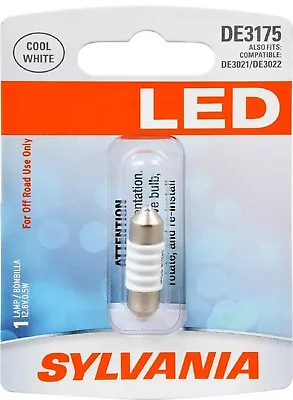 Sylvania Premium LED Light DE3175 White One Bulb Interior Dome Replace Fit Lamp • $6.95