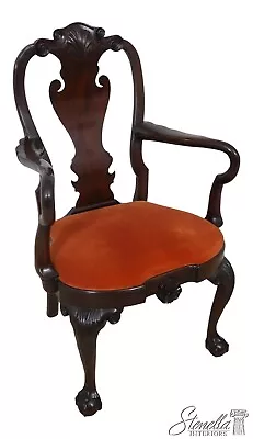 60946EC: KINDEL Winterthur Collection Mahogany Armchair • $1095