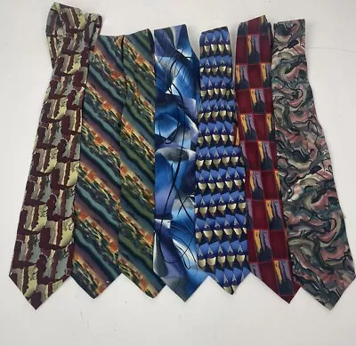 Vintage Jerry Garcia Tie Collection Lot Of 7 Neckties • $40.99