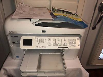 $50 • Buy HP Photosmart Premium C309A All-In-One Inkjet Printer. Magenta Is Not Printing