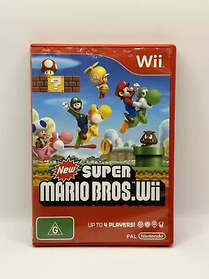 New Super Mario Bros - Nintendo Wii - PAL - No Manual • $34.99