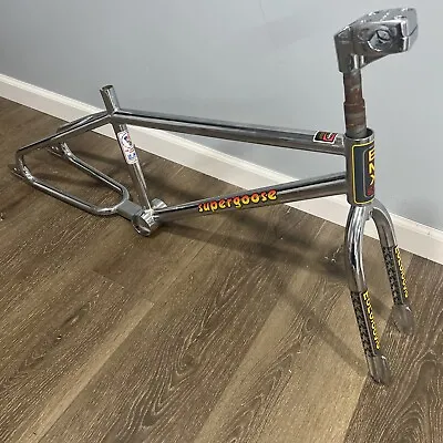 1983 All Original Mongoose Supergoose Frame Fork And Pro Class Stem • $1250