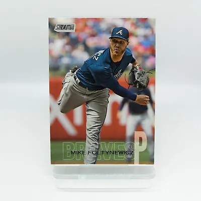 Mike Foltynewicz - Atlanta Braves #250 Stadium Club Topps 2018 Baseball • £1.49