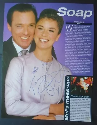 Eastenders Signed Magazine Page - Martin Kemp As Steve Owen - Spandau Ballet • £2.50