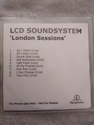 LCD Soundsystem - London Sessions Promo CD Album • £6