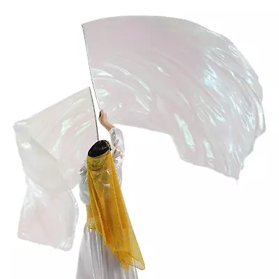 Praise Dance Worship Flags+RodChurch Liturgical Dance Flag 1 Pairs Transparent • $22.88