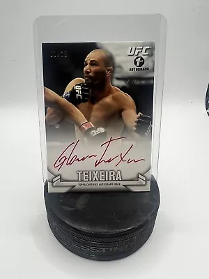 2013 Topps UFC KNOCKOUT Glover Teixeira Red Ink 1st Auto Rookie/RC #1/15 • $276.75