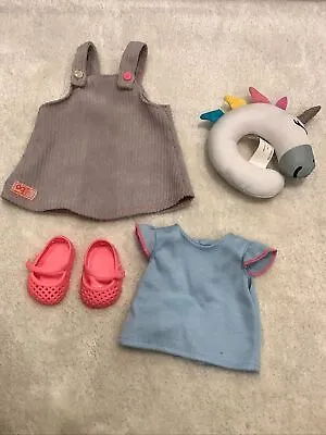 Unicorn Express Our Generation Doll  Grey Outfit 18”  Unicorn Toy Ring Shoes • £7.99