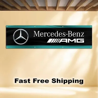 Mercedes-Benz 2'X8' BANNER FLAG • $15.47