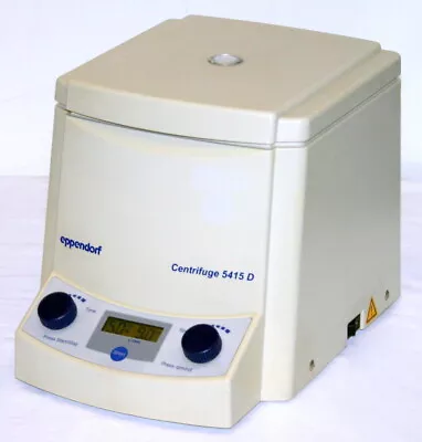 Eppendorf Microcentrifuge Centrifuge Model 5415d W/ F45-24-11 Rotor And Lid • $975