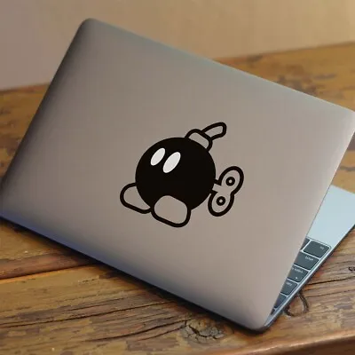 MARIO BOMBER Apple MacBook Decal Sticker Fits All MacBook Models • £3.99
