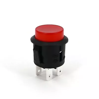 Honyone PB09A 4-Pin With Indicator 16A ON-OFF DPST Round Push Button Switch • $1.98