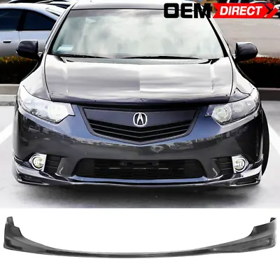 For 09-10 Acura Tsx Cu1 Jdm Type S Style Front Bumper Lip Spoiler PU • $148.88