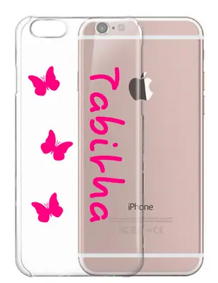 IPhone / Samsung Galaxy Personalised Case With Butterflies Stars Or Unicorns • £3.95