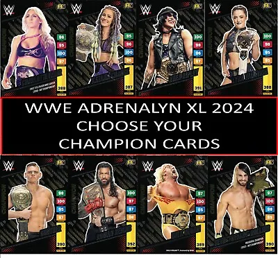 Panini WWE Adrenalyn XL 2024 Trading Cards Pick Your Champion: Numbers 121-150 • £1.49