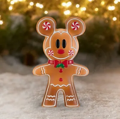 24 In LED Lighted Gingerbread Mickey Mouse Blow Mold Outdoor Christmas Decor • $59
