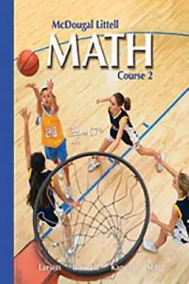 McDougal Littell Math Course 2: Student Edition 2007 - Hardcover - GOOD • $16.24