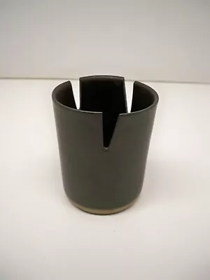 Martz Marshall Studios Ashtray Notched Cup CN100-45 Matte Black • $145