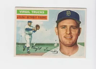 1956 Topps Virgil Trucks #117 • $12.95