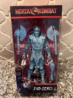 Sub Zero Mortal Kombat Action Figure Gamestop Exclusive Ice Blue  2019 Rare • $11.49