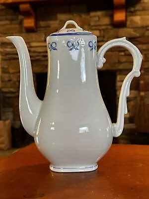 Vista Alegre Ruban Blue Teapot • $50